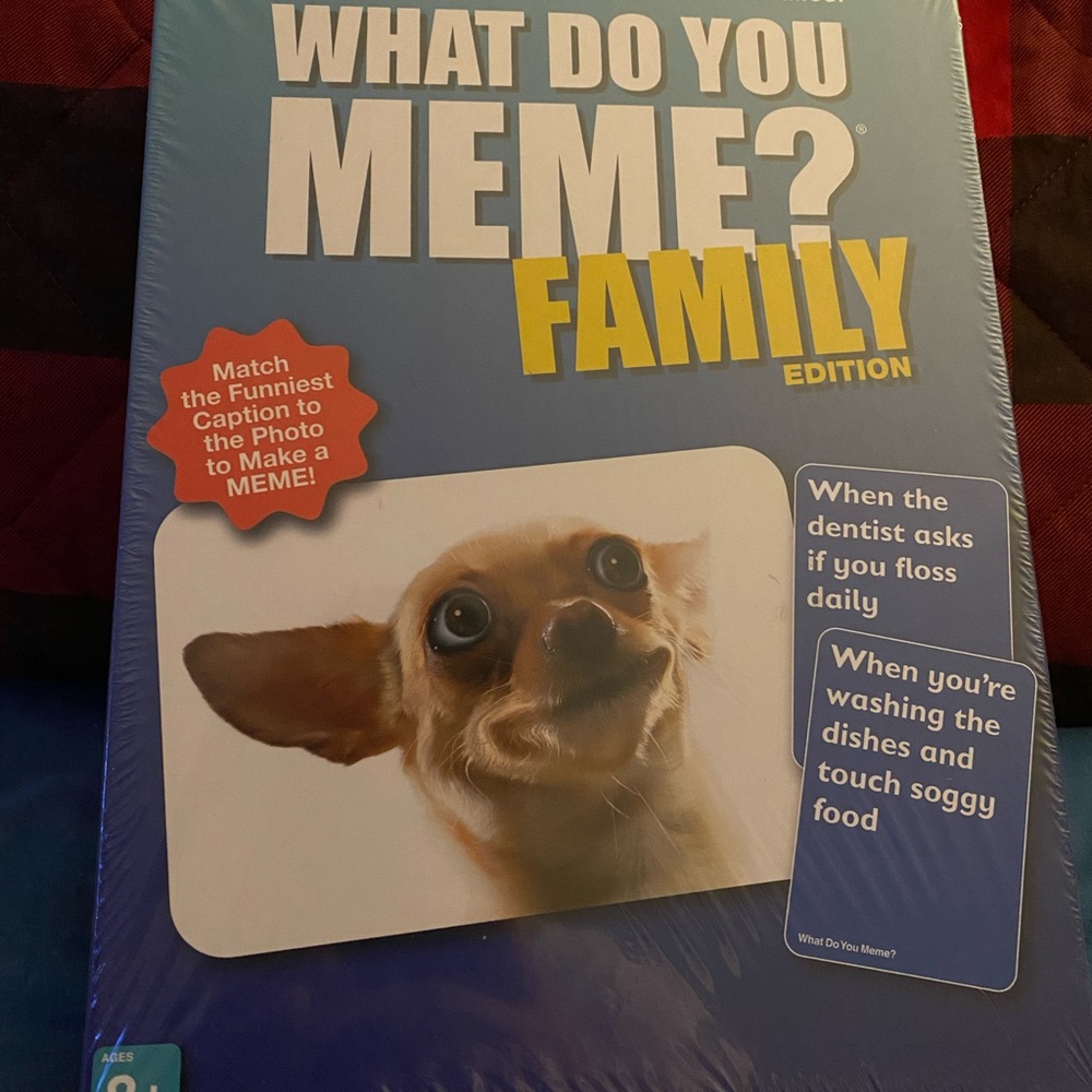 Game… “ what do you meme?”